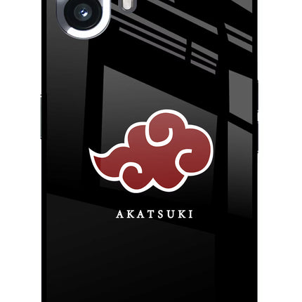 Akatsuki Nothing Phone 2 Glass Case Back Cover by Casekaro