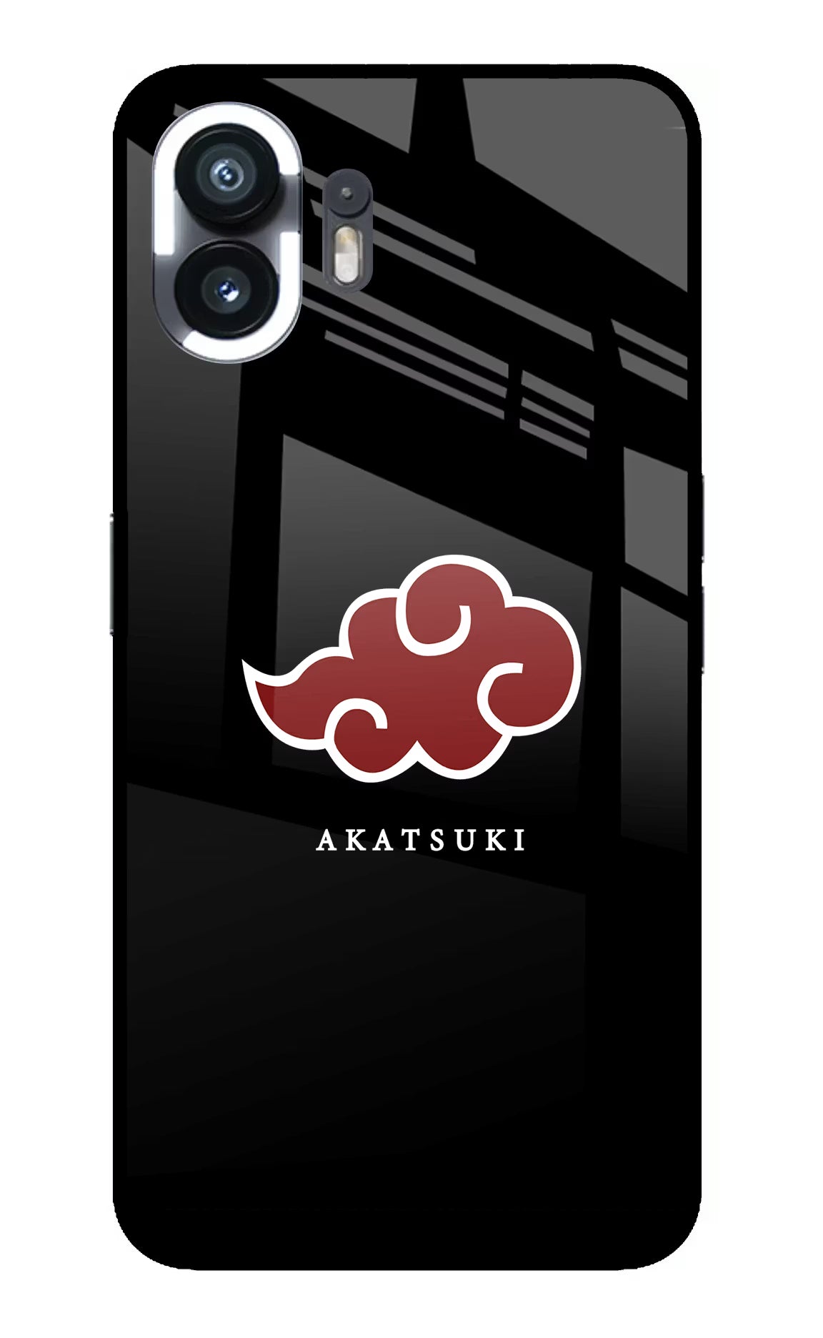 Akatsuki Nothing Phone 2 Glass Case Back Cover by Casekaro