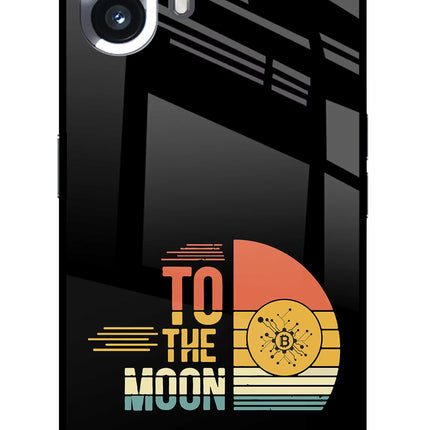 To the Moon Nothing Phone 2 Glass Case