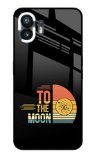 To the Moon Nothing Phone 2 Glass Case
