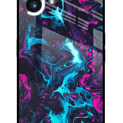 Abstract Nothing Phone 2 Glass Case Back Cover by Casekaro