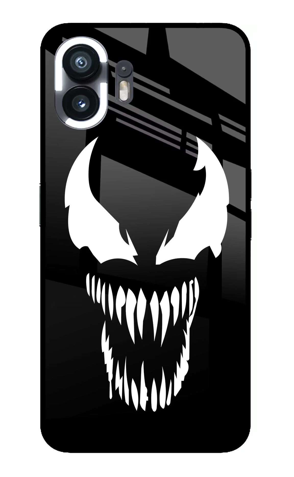 Venom Nothing Phone 2 Glass Case Back Cover by Casekaro