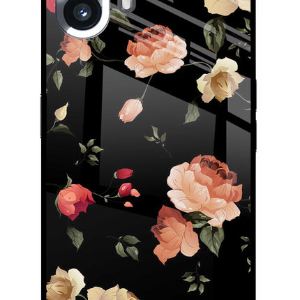Flowers Nothing Phone 2 Glass Case