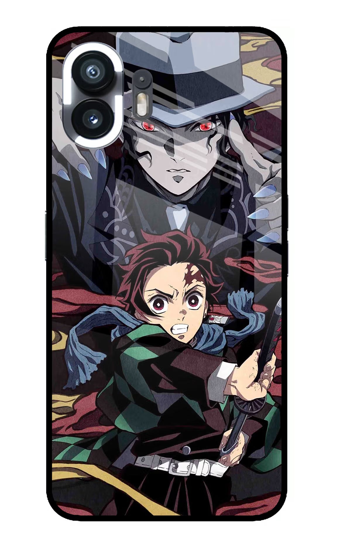Demon Slayer Nothing Phone 2 Glass Case Back Cover by Casekaro