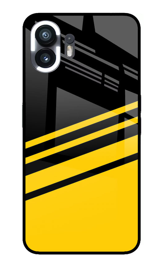 Yellow Shades Nothing Phone 2 Glass Case