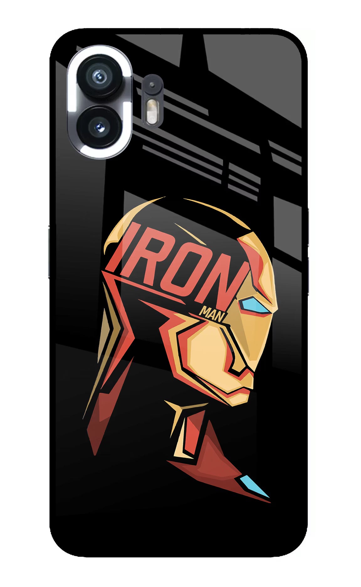 IronMan Nothing Phone 2 Glass Case Back Cover by Casekaro