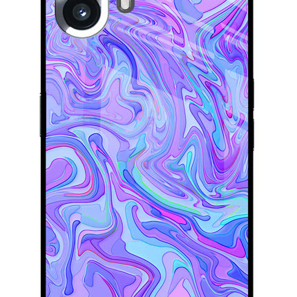 Glitter Nothing Phone 2 Glass Case Back Cover by Casekaro