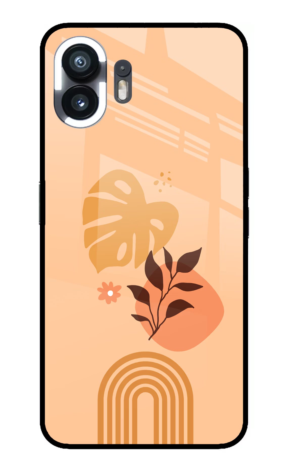 Bohemian Art Nothing Phone 2 Glass Case Back Cover by Casekaro