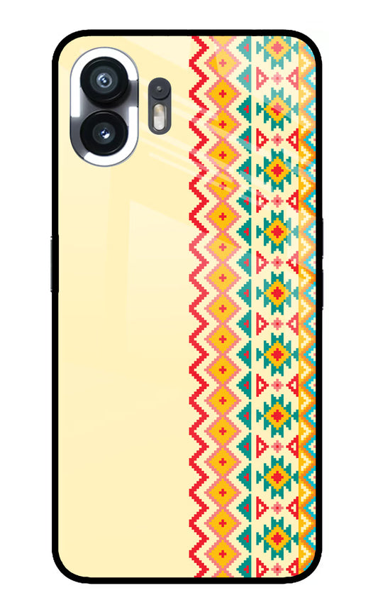 Ethnic Seamless Nothing Phone 2 Glass Case
