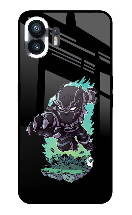 Black Panther Nothing Phone 2 Glass Case