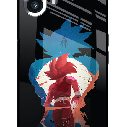 Goku Nothing Phone 2 Glass Case Back Cover by Casekaro