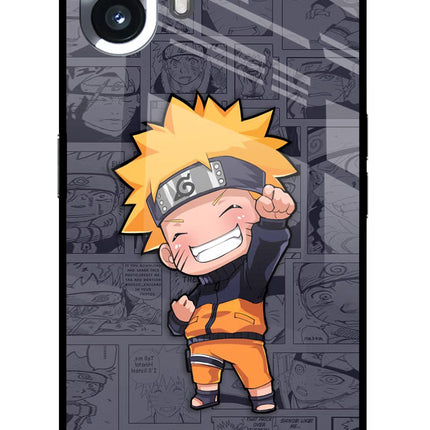 Chota Naruto Nothing Phone 2 Glass Case Back Cover by Casekaro