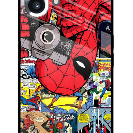 Spider Man Nothing Phone 2 Glass Case