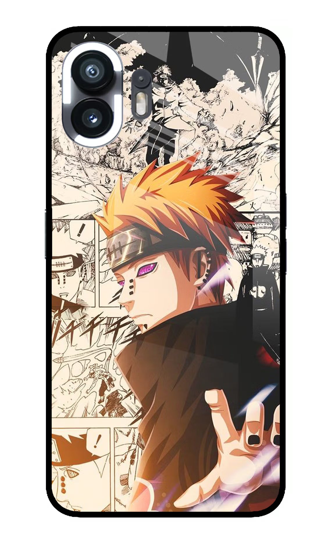 Pain Anime Nothing Phone 2 Glass Case Back Cover by Casekaro
