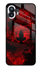 Itachi Uchiha Nothing Phone 2 Glass Case