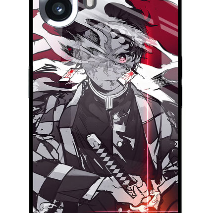 Demon Slayer Nothing Phone 2 Glass Case