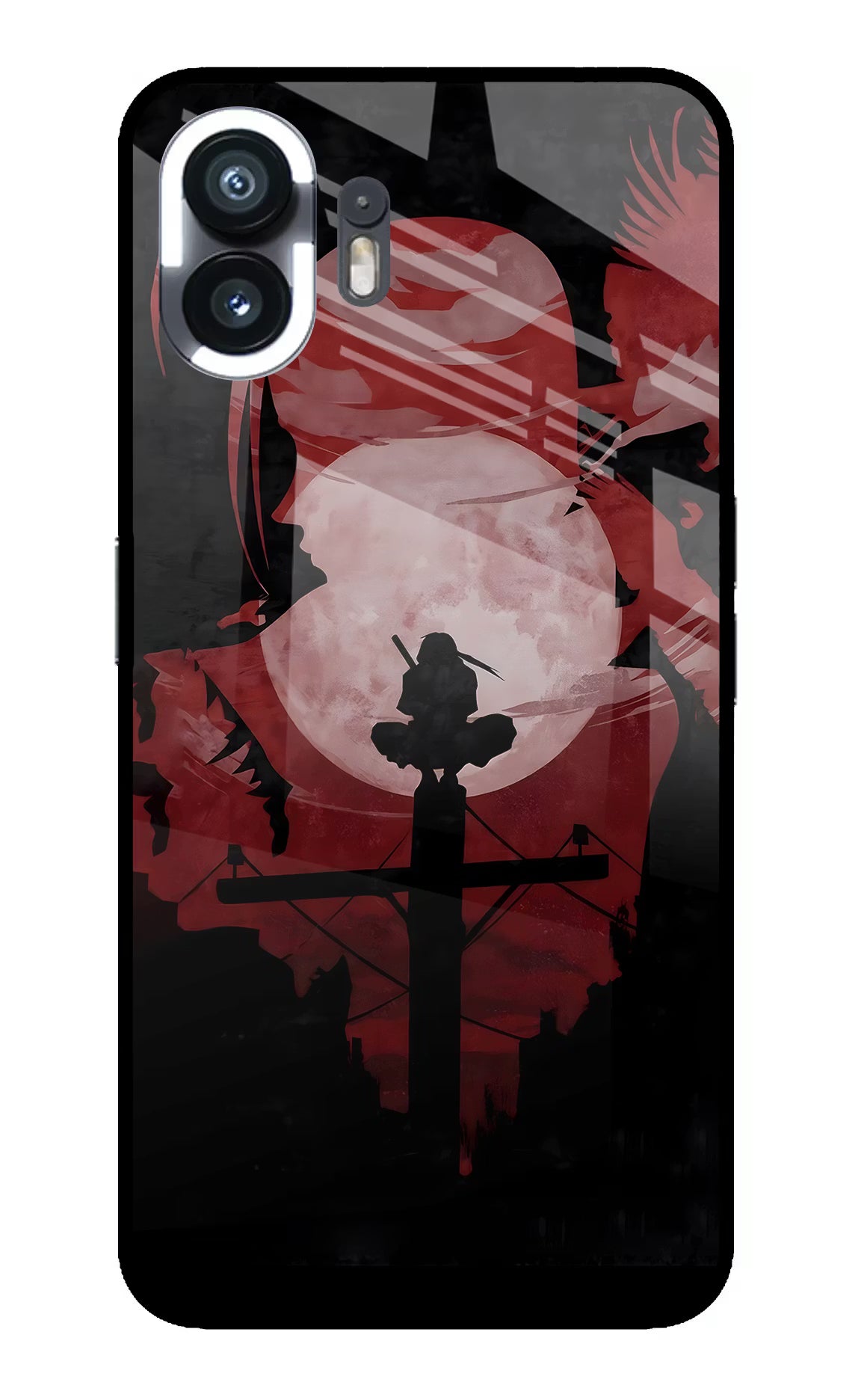 Naruto Anime Nothing Phone 2 Glass Case Back Cover by Casekaro