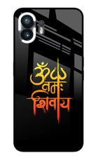 Om Namah Shivay Nothing Phone 2 Glass Case