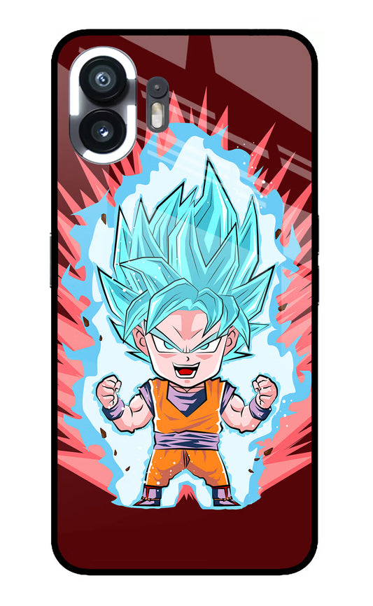 Goku Little Nothing Phone 2 Glass Case
