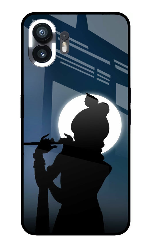 Shri Krishna Silhouette Nothing Phone 2 Glass Case