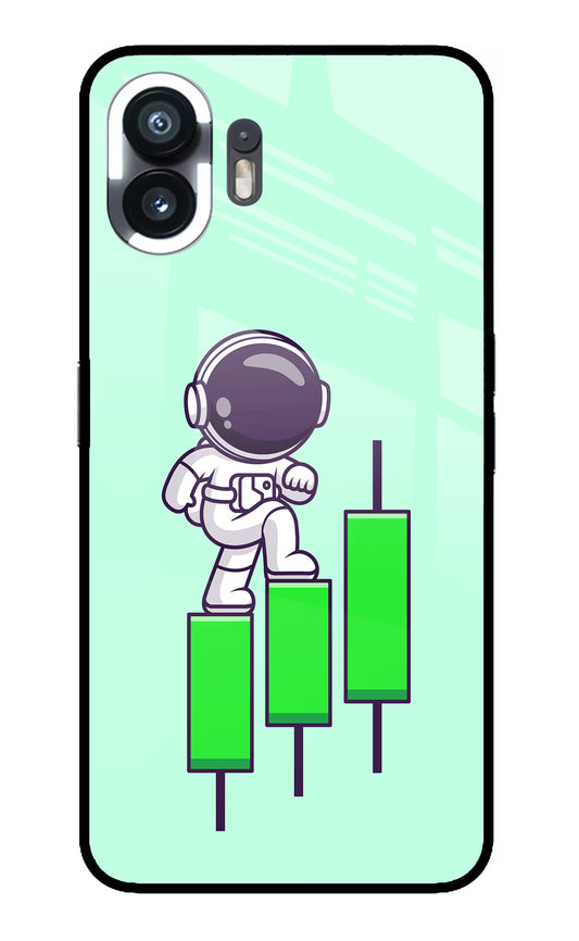 Astronaut Trader Nothing Phone 2 Glass Case