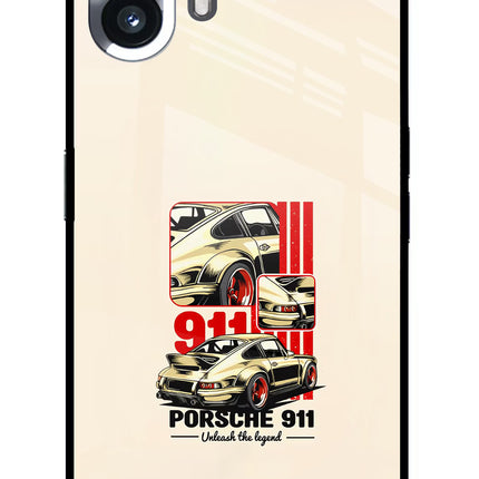 Classic Porsche 911 Nothing Phone 2 Glass Case