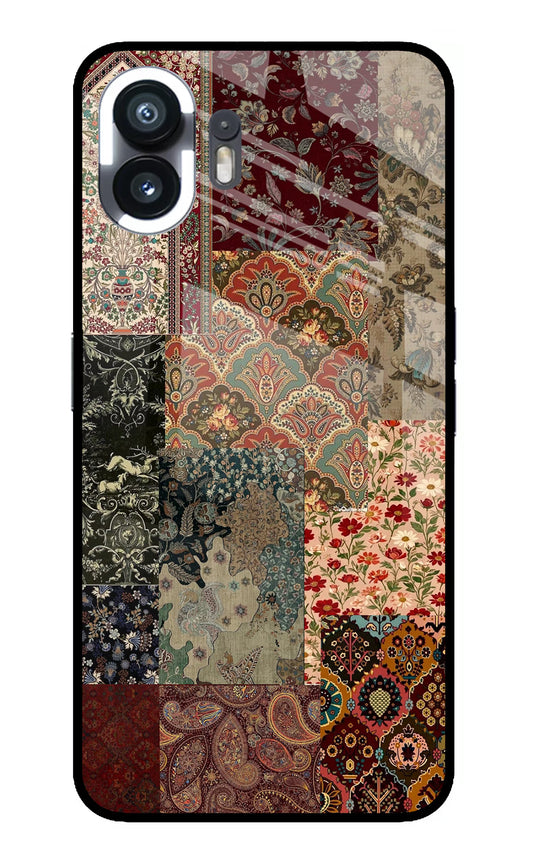 Desi Print Nothing Phone 2 Glass Case