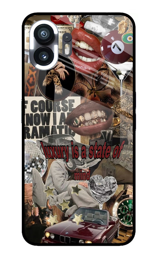 Luxury Nothing Phone 2 Glass Case