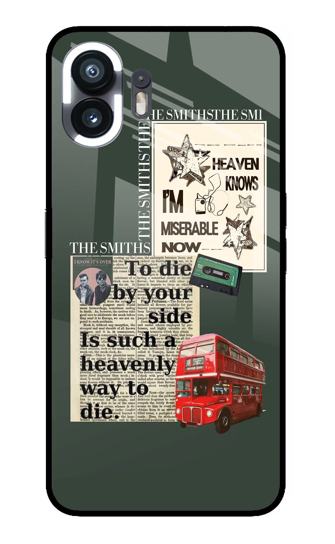 The Smiths Nothing Phone 2 Glass Case Back Cover by Casekaro