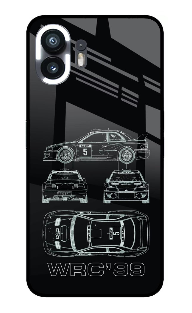 WRC'99 Nothing Phone 2 Glass Case