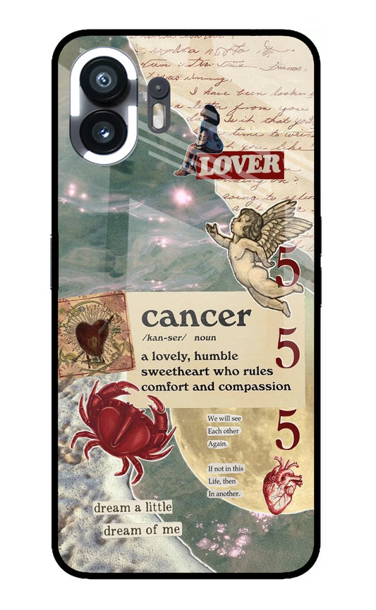 Cancer Zodiac Nothing Phone 2 Glass Case