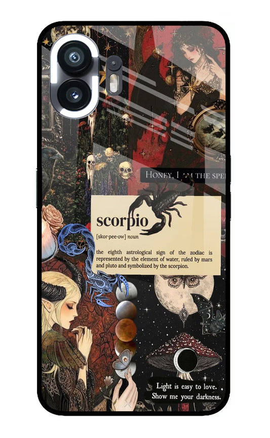 Scorpio Zodiac Nothing Phone 2 Glass Case