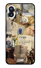 Virgo Zodiac Nothing Phone 2 Glass Case
