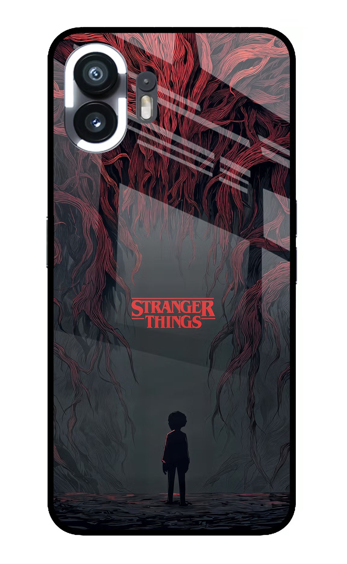 Ordinary Things Dark Side Nothing Phone 2 Glass Case Back Cover by Casekaro