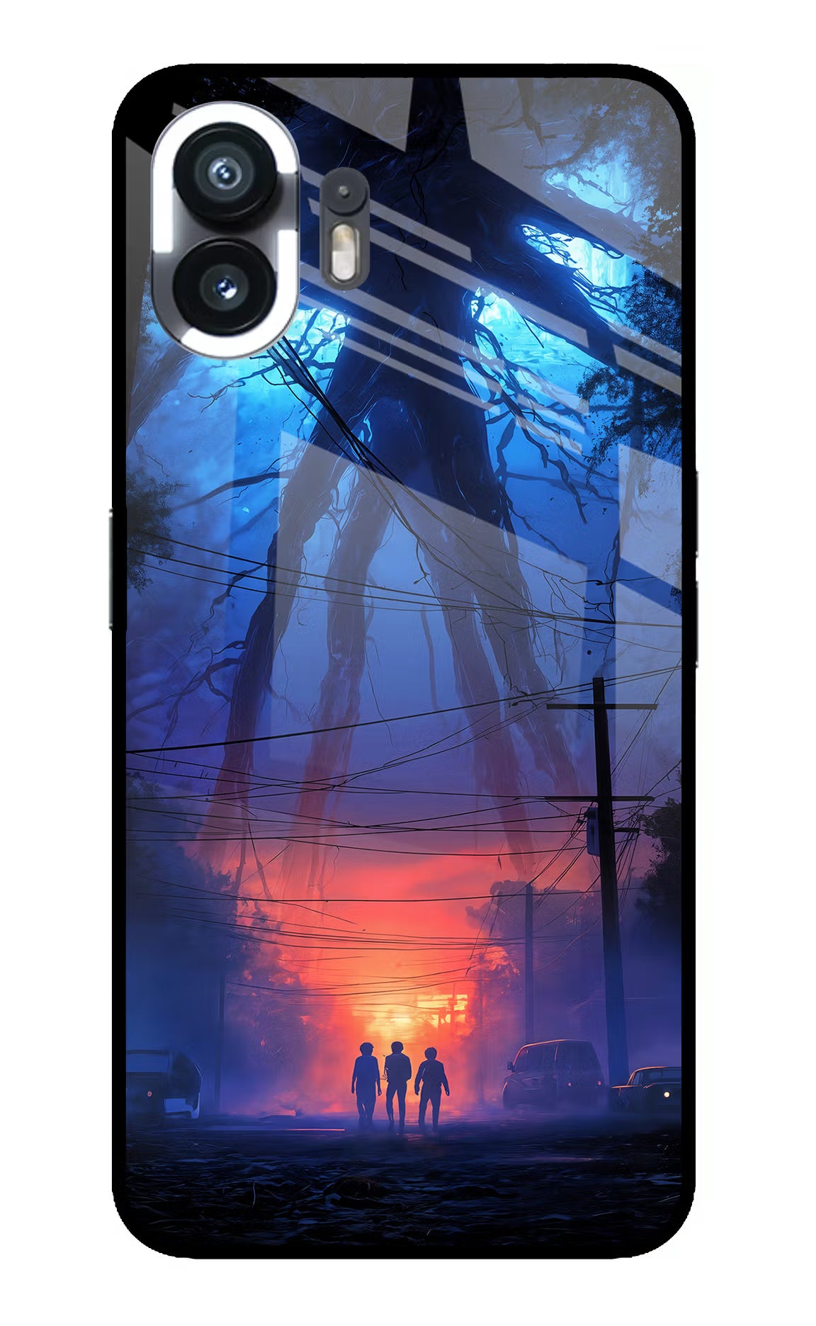 Ordinary Things Shadow Nothing Phone 2 Glass Case Back Cover by Casekaro