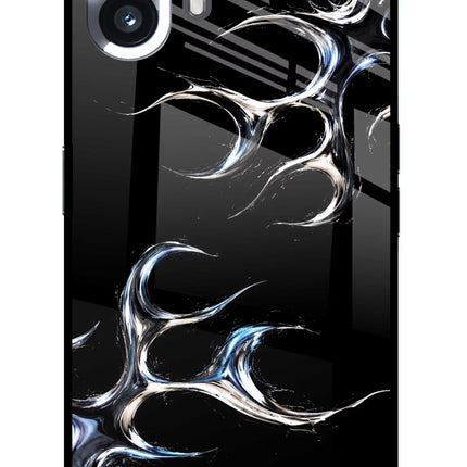 Chrome Tribal Nothing Phone 2 Glass Case Back Cover by Casekaro