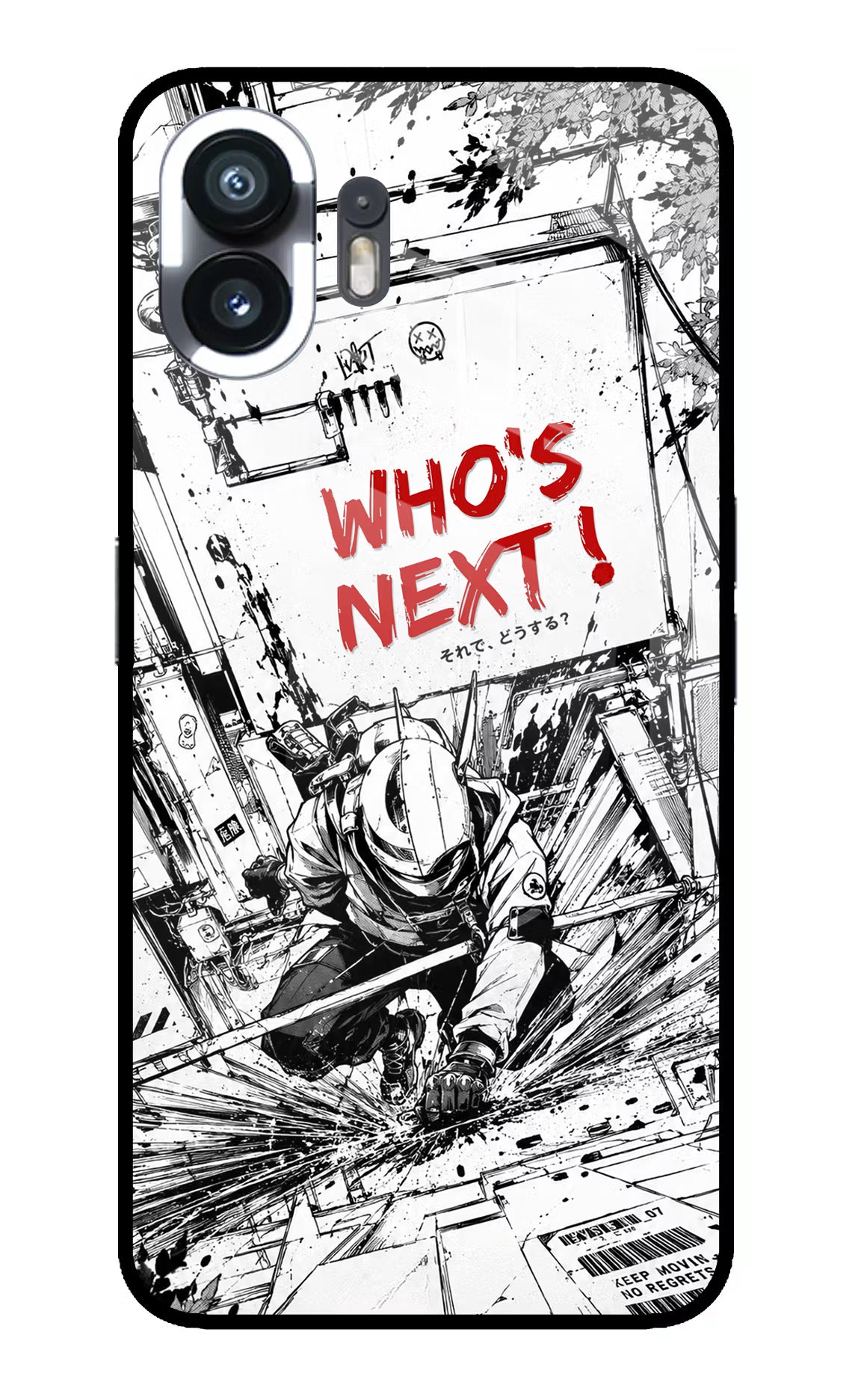 Who's Next Nothing Phone 2 Glass Case