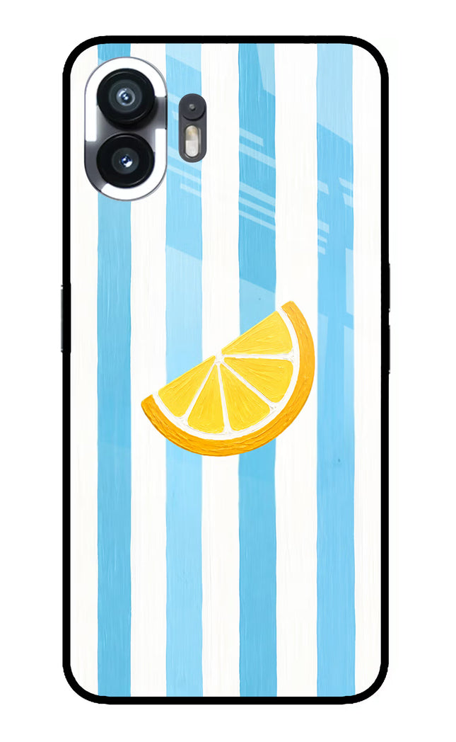 Summer Lemon Nothing Phone 2 Glass Case