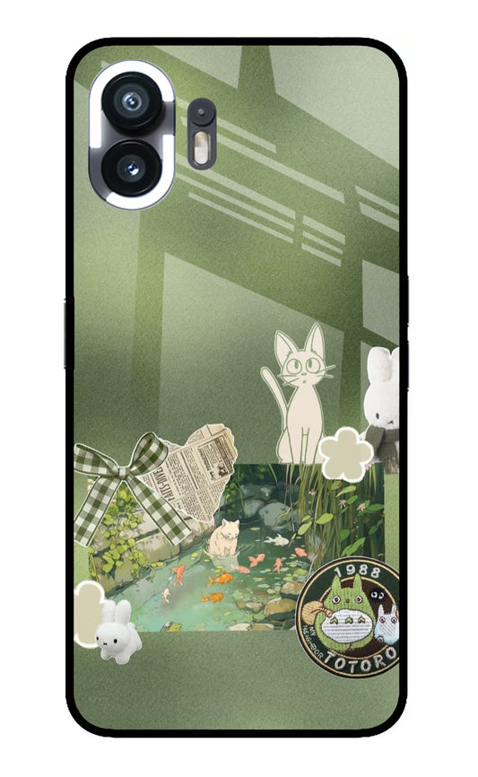 Aesthetic anime Nothing Phone 2 Glass Case
