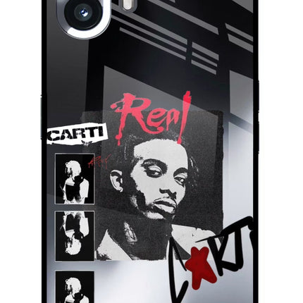 Playboi Carti Nothing Phone 2 Glass Case Back Cover by Casekaro