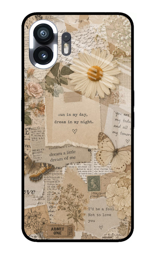 Vintage case Nothing Phone 2 Glass Case