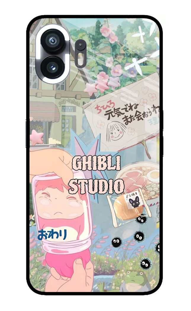 Studio Ghibli Nothing Phone 2 Glass Case