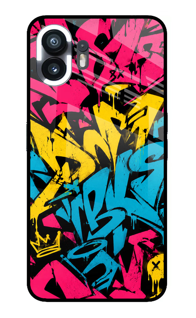 Graffiti Vibe Nothing Phone 2 Glass Case