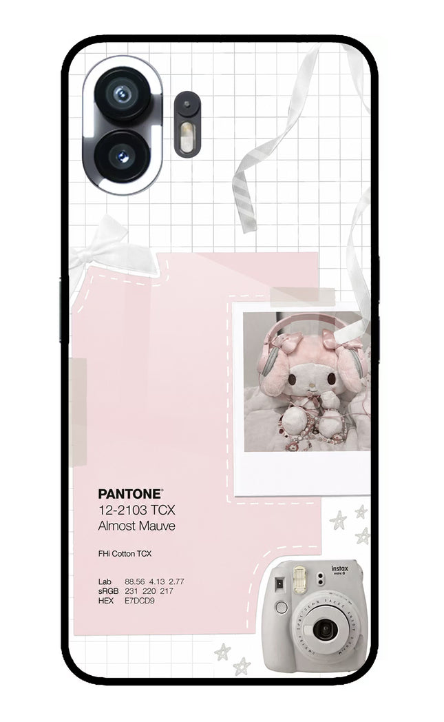 Pantone Asthetic Nothing Phone 2 Glass Case