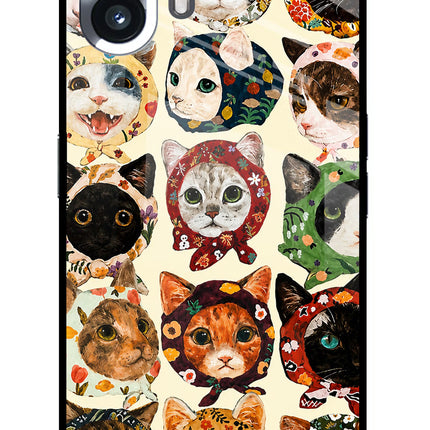 Cool Cat Nothing Phone 2 Glass Case