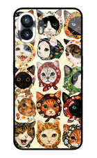 Cool Cat Nothing Phone 2 Glass Case