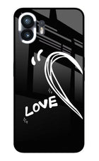 Love Line Nothing Phone 2 Glass Case