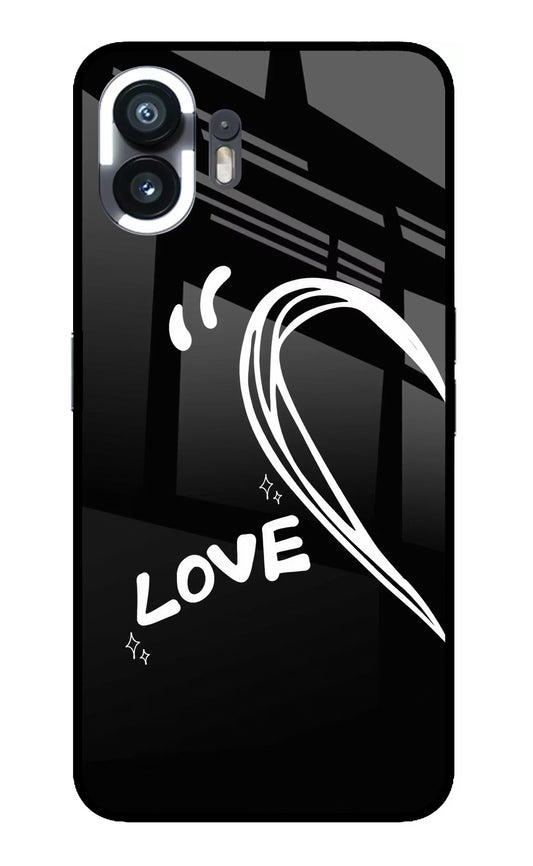 Love Line Nothing Phone 2 Glass Case