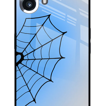 Blue Web Nothing Phone 2 Glass Case