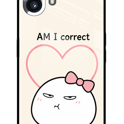 Always Right Nothing Phone 2 Glass Case
